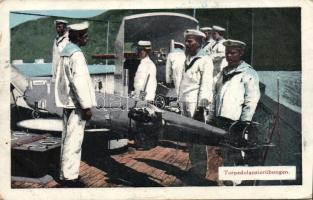 Military WWI K.u.K. torpedo unit in Pola (EB)