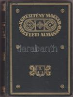 1940 Keresztény Magyar Közéleti Almanach I. kötete A-L, dombornyomott kötésben, nagyon szép állapotb...
