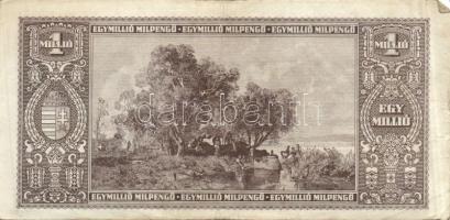 1945. 10.000.000P "Forradalmaink pénzei kiállítás Kecskemét, 1969. március 23-30" felülbél...