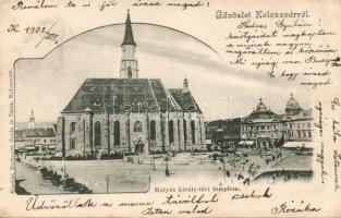 Kolozsvár Mátyás square church (EK)