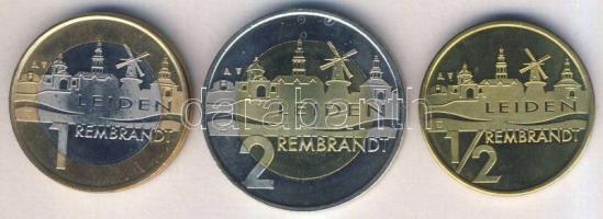 Hollandia 2006. 1/2 Rembrandt + 1 Rembrandt + 2 Rembrandt "400 éve született" T:BU