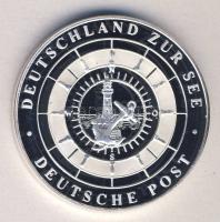 Németország DN "Deutschland zur See- Gorch Fock II" Ag emlékérem 15g T:PP