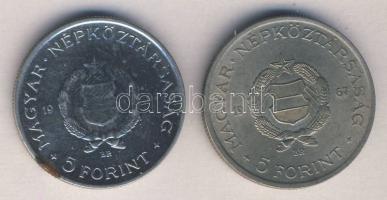 1967. 5Ft "Kossuth" hamisítvány + támpéldány T:2,3