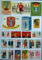 Vegyes külföldi (jugoszláv, frania, svéd, cseh) gyufacímke-gyűjtemény rendezett berakóban jó motívumokkal 603 db / Foreign match label collection