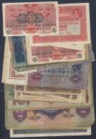 47db főleg klf pengő és korona bankjegy tétel T:vegyes