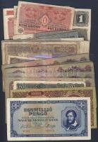 47db főleg klf pengő és korona bankjegy tétel T:vegyes