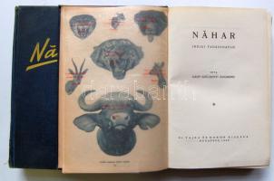 Széchenyi Zsigmond, gróf Năhar. Indiai vadásznapló. 1-2 kötet. Bp., 1940-1941. Vajna és Bokor. (néhol sérült lapok, de hiánytalan)