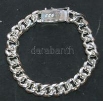 Ezüst (Ag) pancer karkötő 39,54g
