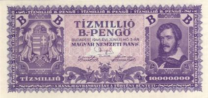 1946 10.000.000B.-pengő T:I