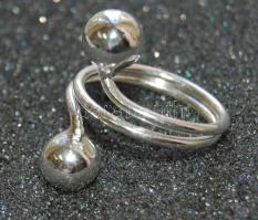 Divatos női Ag gyűrű 6,78g