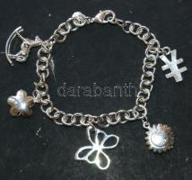 Ezüst (Ag) női zsuzsus karlánc 29,76g