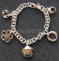 Ezüst (Ag) női zsuzsus karlánc 28,13g