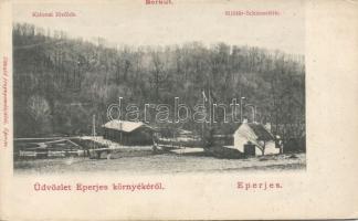 Eperjes Borkút shooting hall, Divald