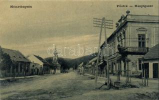 Németbogsán (Boksánbánya) main street