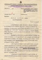 1944 Légitámadási kárjelentés bombakárokról