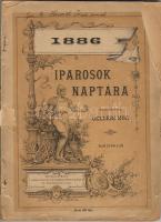 1886 Iparosok naptára (hátsó borító hiányzik)