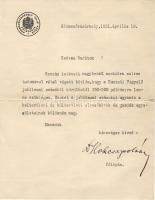 1931 Főispáni levél