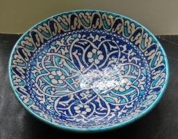 Régi orosz kerámia falitányér d:30 cm