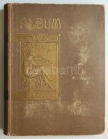 200 férőhelyes (előző) századfordulós szecessziós képeslapalbum megkímélt állapotban