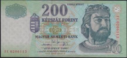 2005. 200Ft "FC" sorozat T:I