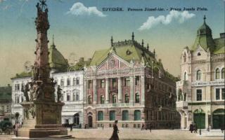 Újvidék Franz Joseph square with savings bank (EB)
