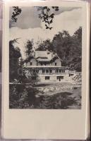 160 db főleg magyar fekete-fehér városképes lap az 1950-es évektől