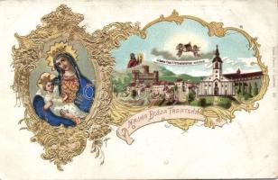 Trsat monastery Emb. litho (EB)