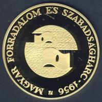 2006. 100 000Ft Au 20,946g "1956-os forradalom.." T:PP Csak 5000db! Díszdobozban, tanúsítvánnyal!