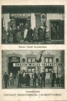 Őrszentmiklós-Vácbottyán Vasútállomás és Spitzer Dezső kereskedése