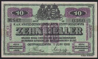 Ostffyasszonyfa/hadifogolytábor 1916. II.kiadás 10f T:I