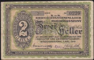 Boldogasszony/hadifogolytábor 1916. 2f T:III