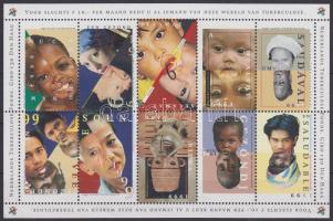 1999 Holland anti-tuberkolózis segélybélyeg kisív