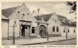 Sopron Szent Mihály utca, Leitner Jónás üzlete