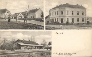Sesvete with Railway Station and the restaurant of Gustav Weinberger