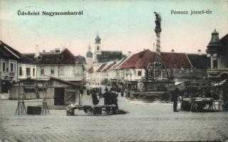 Nagyszombat Franz Joseph square