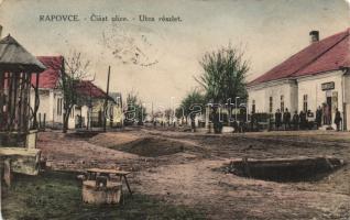 Rapp (Rapovce) with the shop of Barna Kovácsik (Rb)