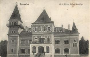 Magasfalu (Magaslak) Zichy castle (cut)