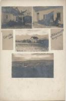 Sopronnyék (Neckenmarkt) with railway station and the shop of Wiedler