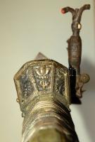 17. századi eredeti érintetlen Török Ottomán birodalmi elöltöltős muskéta damaszkuszi acélból készít...