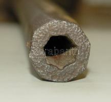 17. századi eredeti érintetlen Török Ottomán birodalmi elöltöltős muskéta damaszkuszi acélból készít...