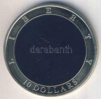 Libéria 2002. 10$ "Liberty" hologramos T:PP