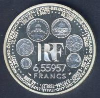 Franciaország 1999. 6,55957Fr Ag T:PP