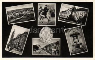 Rimaszombat entry of the Hungarian troops, Horthy on horseback