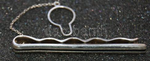 Ezüst (Ag) nyakkendőtű (gomb. bizt.) 9,49 gr