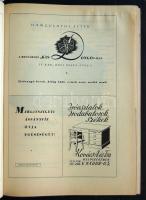 1947 Budapest Képes Folyóirata teljes évfolyam eredeti kötéssel, rengeteg reklámmal!
