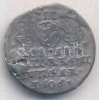 Erdély 1606. 3Gr "Bocskai István" Ag T:3 ly