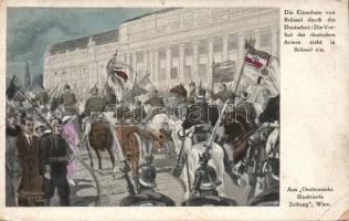 The German army moves into Brussels s: Hermann Molzer (EB)