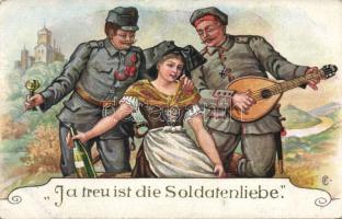 Military WWI military love, folklore