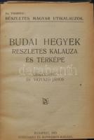 1923 Budai hegyek részletes kalauza térképpel, Turistaság és Alpinizmus kiadása