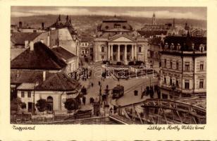Nagyvárad Horthy square with tram